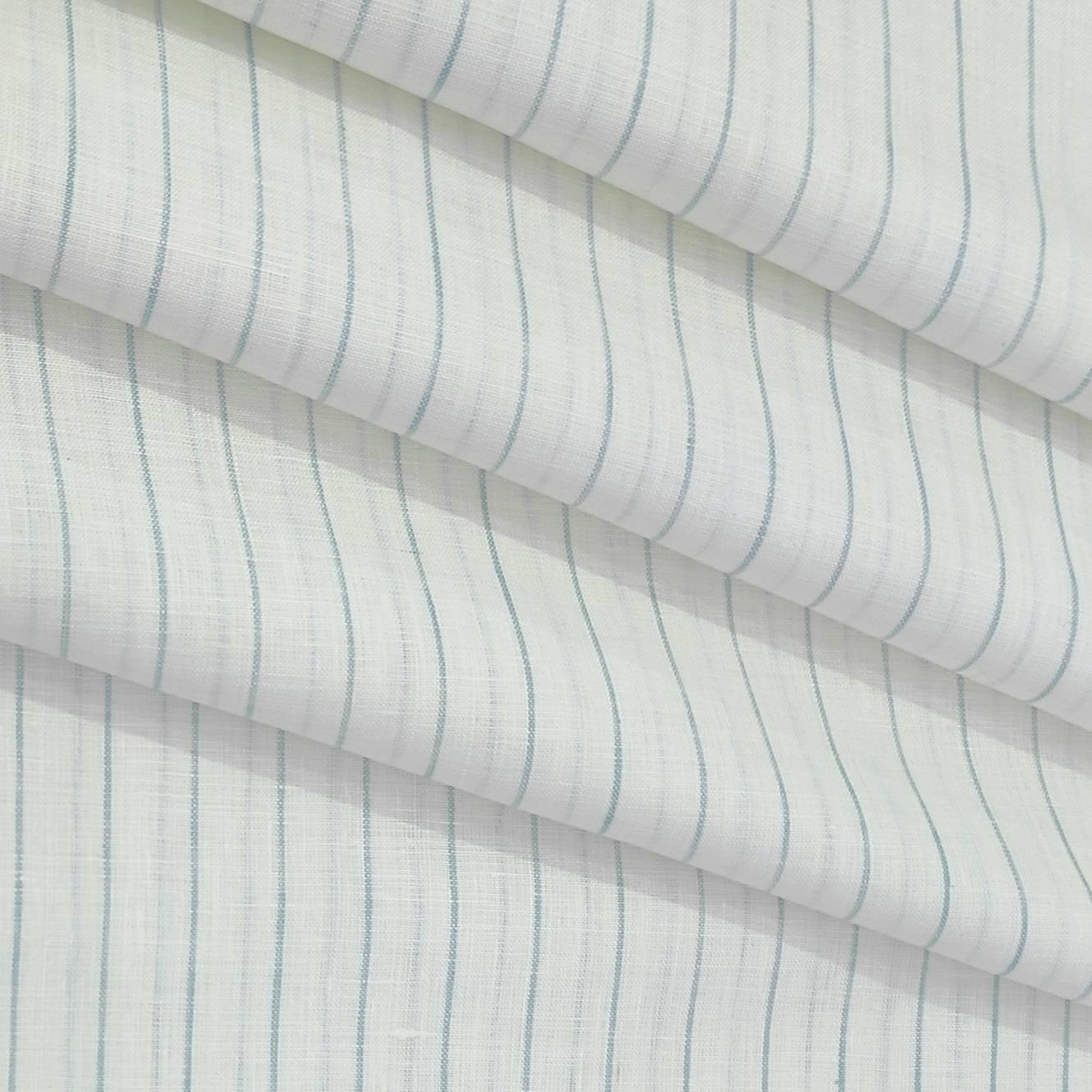 Shirt Fabric Linen Club Pure Linen Lining Colour Off White
